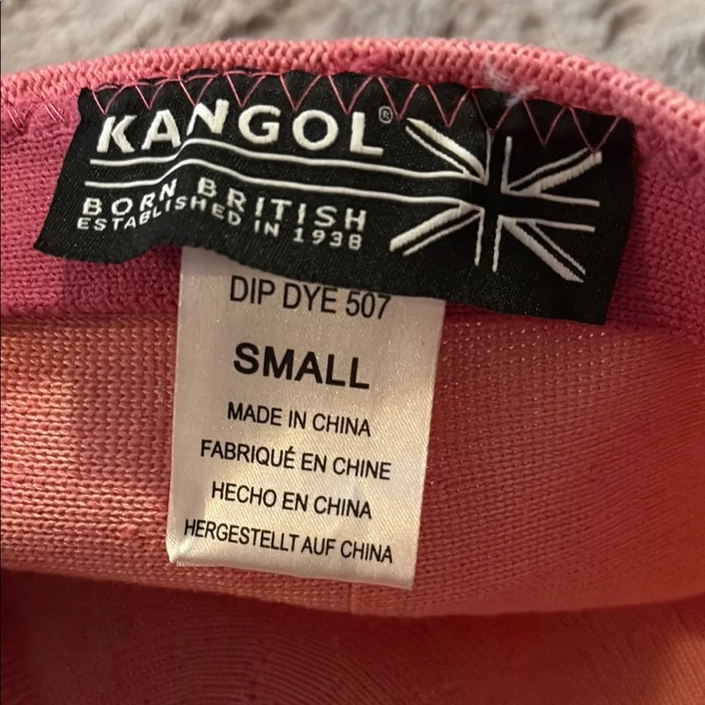 Ombré pink Kangol cap - size S kids